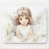 ウォーターカラーエンジェルガール マウスパッド (正面)