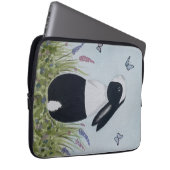 ウォーターカラーオランダバニーラビット ラップトップスリーブ (正面右)