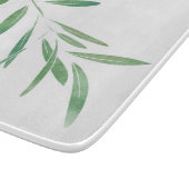 ウォーターカラーオリーブブランチ カッティングボード (角)