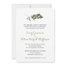 ウォーターカラーオリーブブランチ | 結婚s