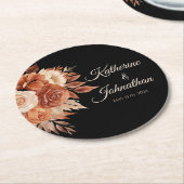 ウォーターカラーオータムエレガンス – 紙コースター (アングル)