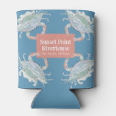 ウォーターカラーカニバケーションホームドリンクハガー 缶クーラー (裏面)