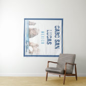 ウォーターカラーカボサンルーカスメキシコアーチヴィンテージ タペストリー (インサイチュ(横))