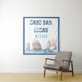 ウォーターカラーカボサンルーカスメキシコアーチヴィンテージ タペストリー (インサイチュ)