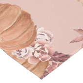 ウォーターカラーカボンプキンス秋 ロングテーブルランナー (コーナー)