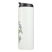 ウォーターカラーカリフォルニア州アートマップ タンブラー (回転右)