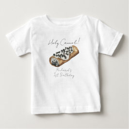 ウォーターカラーカンノーリ1歳の誕生日パーティー ベビーTシャツ