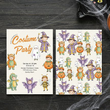 ウォーターカラーキッズハロウィンコスチュームパーティの奇想天外な 