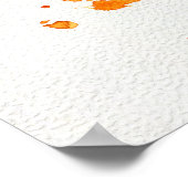 ウォーターカラーキャット ポスター (角)
