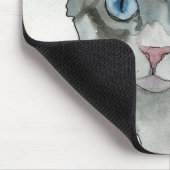 ウォーターカラーキャット マウスパッド (コーナー)