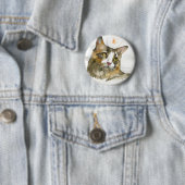 ウォーターカラーキャット 缶バッジ (インサイチュ)