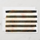 ウォーターカラーキャンディーコーンハローウィンパーティ招待状 招待状 (裏面)