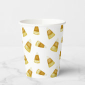 ウォーターカラーキャンディーコーン10月ハローウィンパーティ 紙コップ (左)