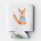 ウォーターカラーキャンピングバースデーパーティー 缶クーラー (裏面)