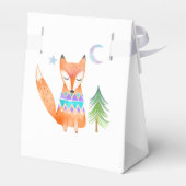 ウォーターカラーキャンプ誕生日パーティーありがとう フェイバーボックス (裏面サイド)