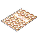 ウォーターカラーキュートボホパステル先生レインボー ノートブック (左側)