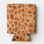 ウォーターカラーキリンプリント 缶クーラー (裏面)