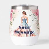 ウォーターカラーキンセアニェラお祝い (正面)