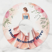 ウォーターカラーキンセアニェラお祝い ワイングラスタグ (裏面)