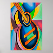 ウォーターカラーギター ポスター (正面)