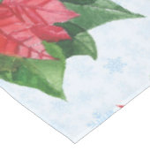 ウォーターカラークリスマスパーティーシャンパンホリデー テーブルクロス (アングル)