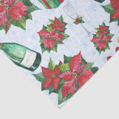 ウォーターカラークリスマスパーティーシャンパンホリデー 薄葉紙 (詳細)