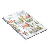 ウォーターカラークリスマスビレッジ ノートブック (右側)