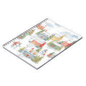 ウォーターカラークリスマスビレッジ ノートブック (左側)