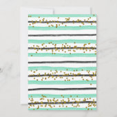 ウォーターカラークリスマスベルホリデーオープンハウス 招待状 (裏面)