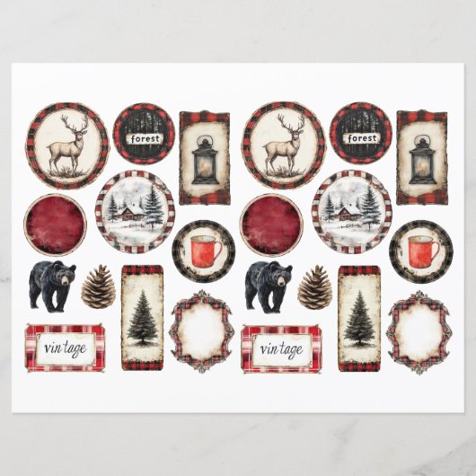 ウォーターカラークリスマスホリデーシーズンエフエメラ (正面)