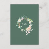 ウォーターカラーグリーナリーゲスト情報詳細 エンクロージャーカード (裏面)