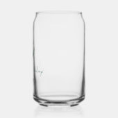 ウォーターカラーグリーンオーナメントトレンディーホリデーパーティー ガラス缶 (左)