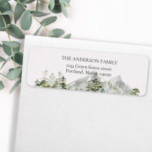 ウォーターカラーグリーンフォレスト差出人住所