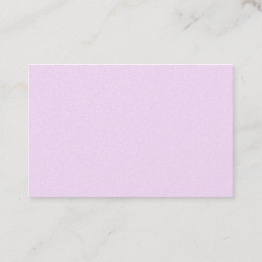 ウォーターカラーケップクッキーベーキングケーキデコレーター 名刺 (裏面)