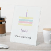 ウォーターカラーケーキ誕生日の取り寄せ 台座サイン (インサイチュ)