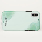 ウォーターカラーケースメイトタフiPhone Xケース Case-Mate iPhoneケース (裏面(横))