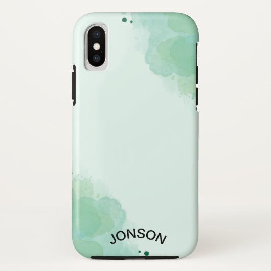 ウォーターカラーケースメイトタフiPhone Xケース Case-Mate iPhoneケース (裏面)