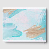 ウォーターカラーゲストブック ゲストブック (裏面)