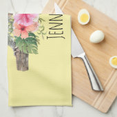 ウォーターカラーコアラベアーズキュートママ&ベビー キッチンタオル (四つ折り)