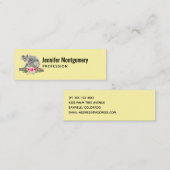 ウォーターカラーコアラベアーズキュートママ&ベビー スキニー名刺 (正面/裏面)