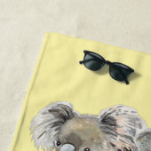 ウォーターカラーコアラベアーズキュートママ&ベビー ビーチタオル (インサイチュ)