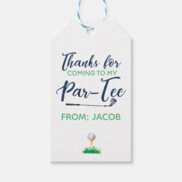 ウォーターカラーゴルフありがとう ギフトタグ