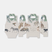 ウォーターカラーサファリコールオールアニマルズ誕生日 フェイバーボックス (折り畳みなし)