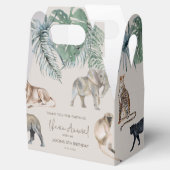 ウォーターカラーサファリコールオールアニマルズ誕生日 フェイバーボックス (オープン)