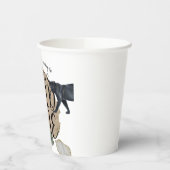 ウォーターカラーサファリワイルドワンアニマルバースデーパーティー 紙コップ (左)