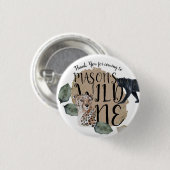 ウォーターカラーサファリワイルドワンアニマルバースデーパーティー 缶バッジ (正面&裏面)