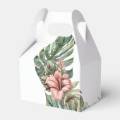 ウォーターカラーサファリワイルドワンベビータイガーカッブ誕生日 フェイバーボックス (裏面サイド)