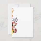 ウォーターカラーサンミゲルデアレンデ結婚の詳細 招待状 (裏面)