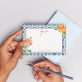 ウォーターカラーザアモーレスピリッツブライダルシャワー サンキューカード