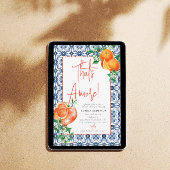 ウォーターカラーザアモーレスピリッツブライダルシャワー 招待状